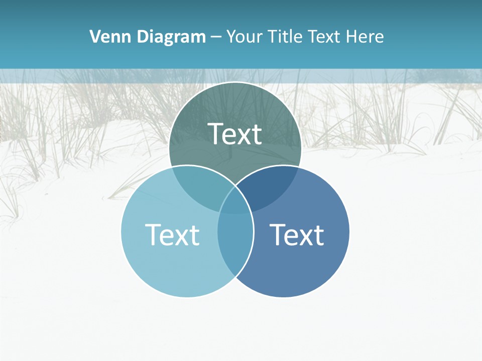 Vacation Blue Nature PowerPoint Template