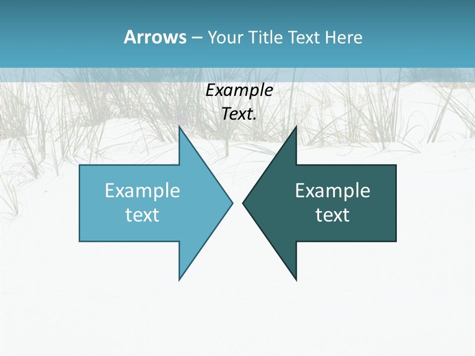 Vacation Blue Nature PowerPoint Template