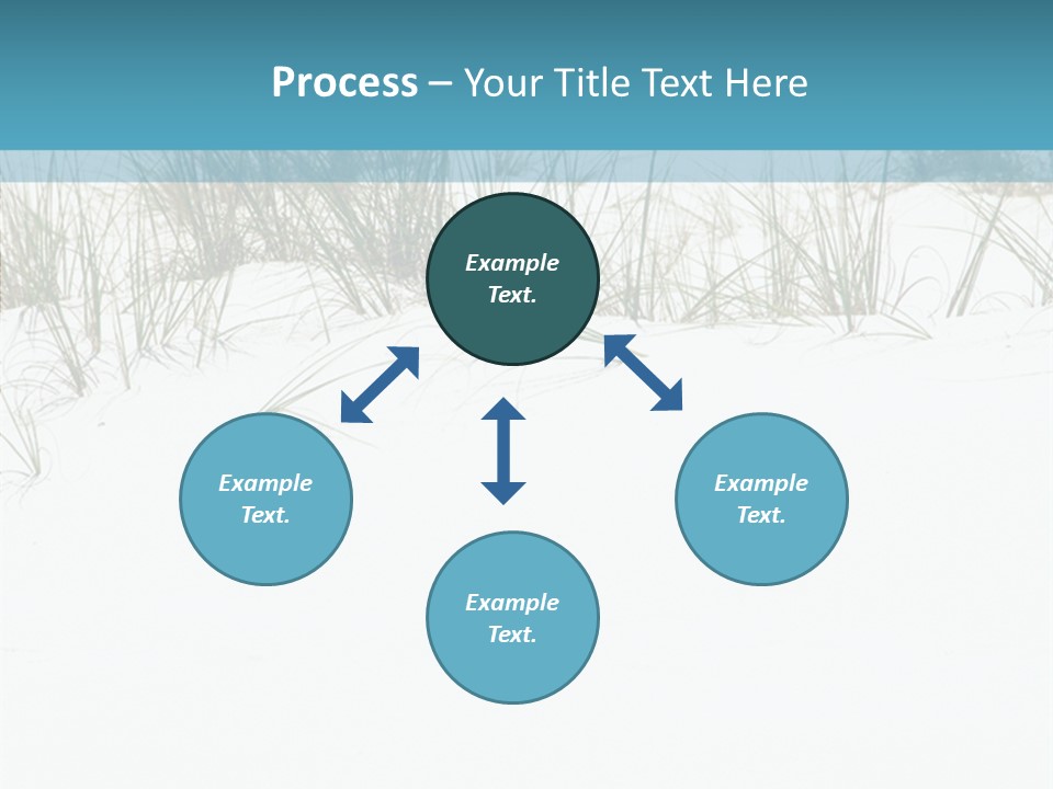 Vacation Blue Nature PowerPoint Template