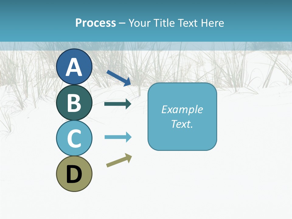 Vacation Blue Nature PowerPoint Template