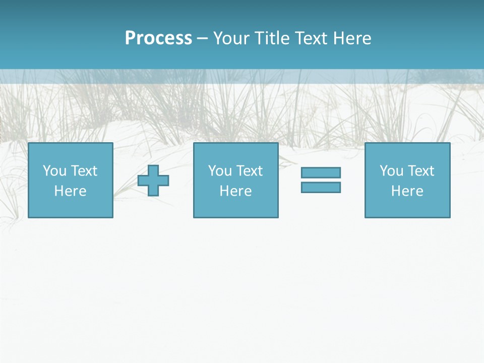 Vacation Blue Nature PowerPoint Template