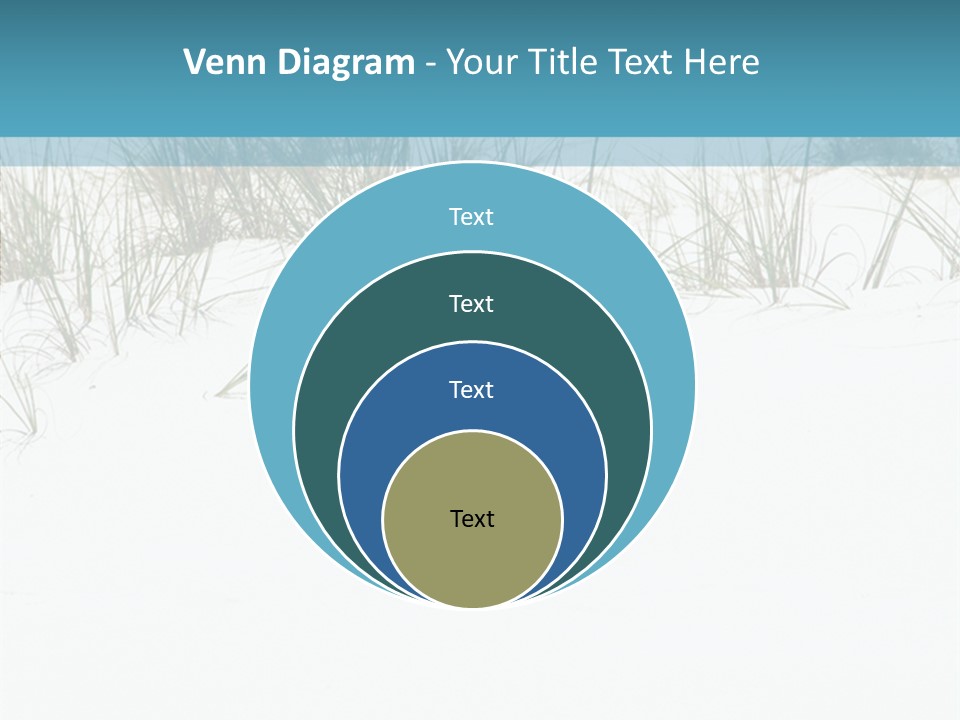 Vacation Blue Nature PowerPoint Template