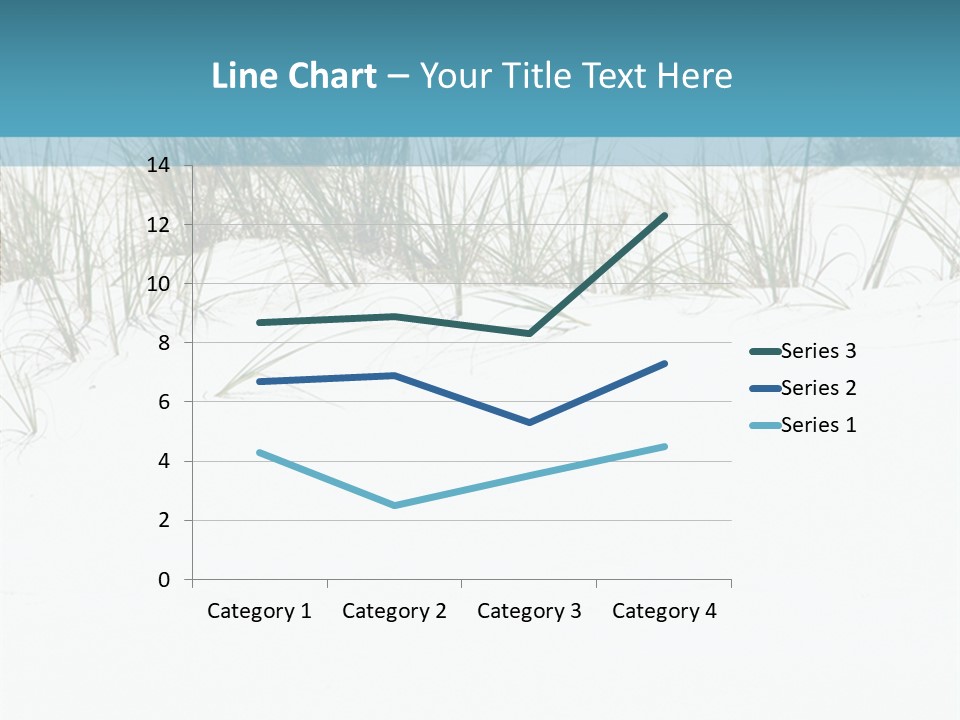 Vacation Blue Nature PowerPoint Template