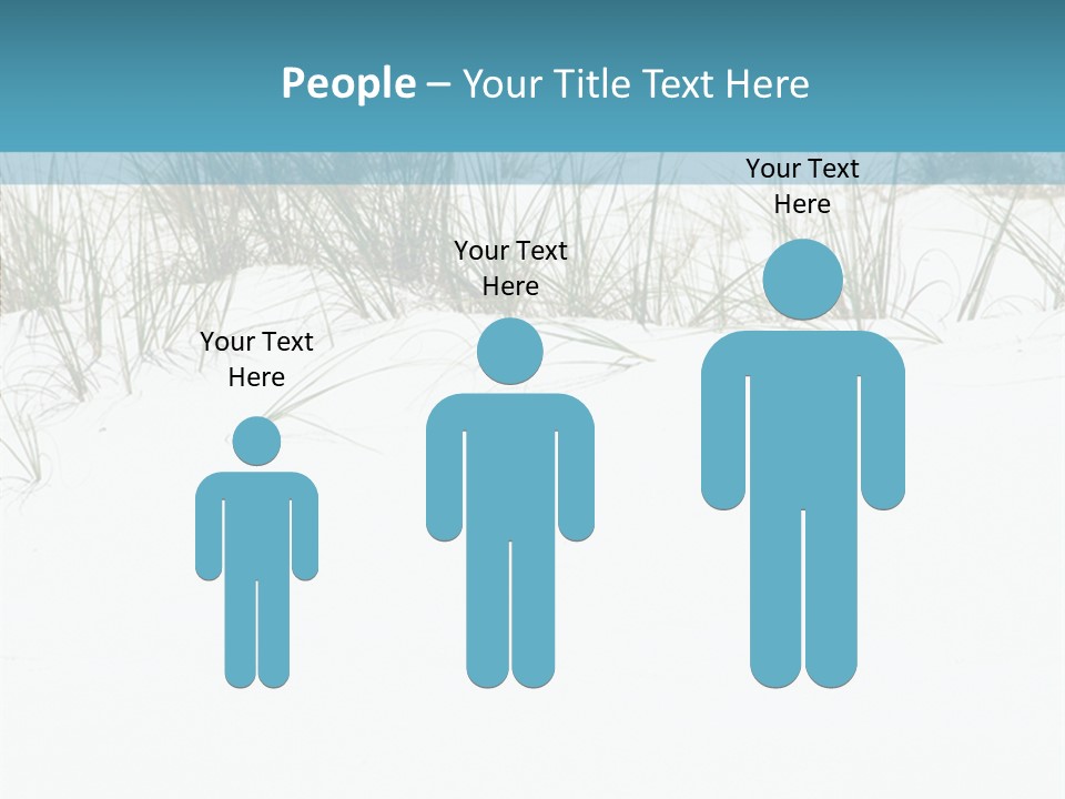 Vacation Blue Nature PowerPoint Template