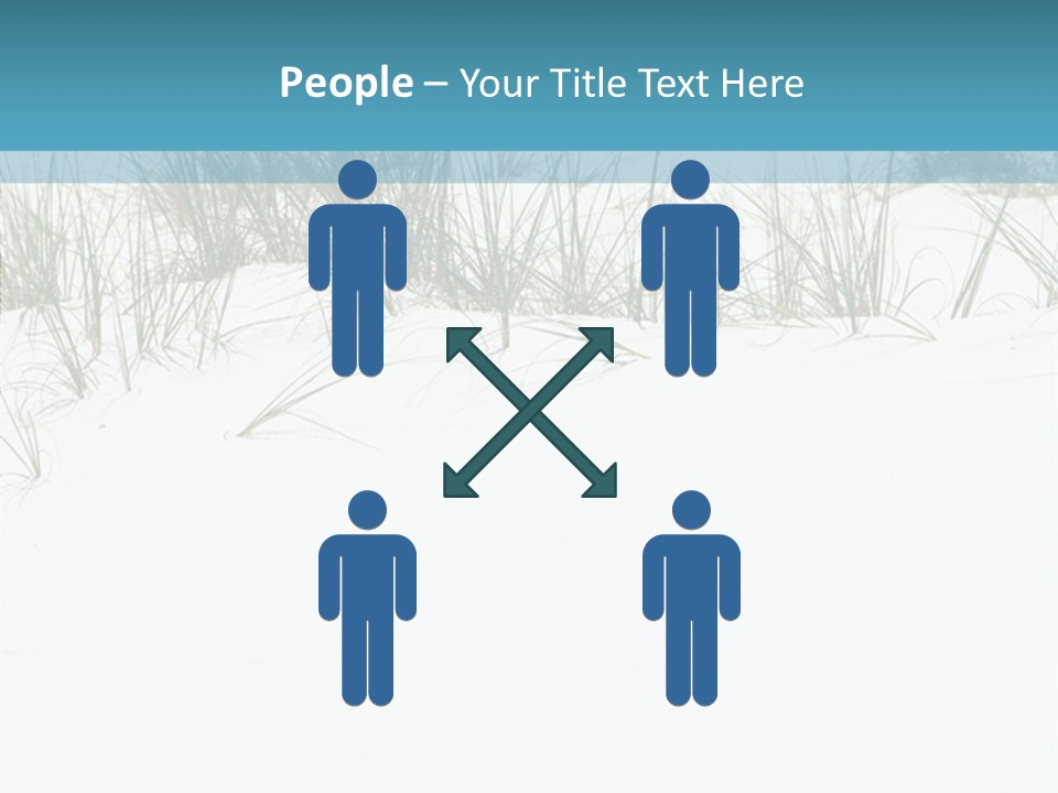 Vacation Blue Nature PowerPoint Template