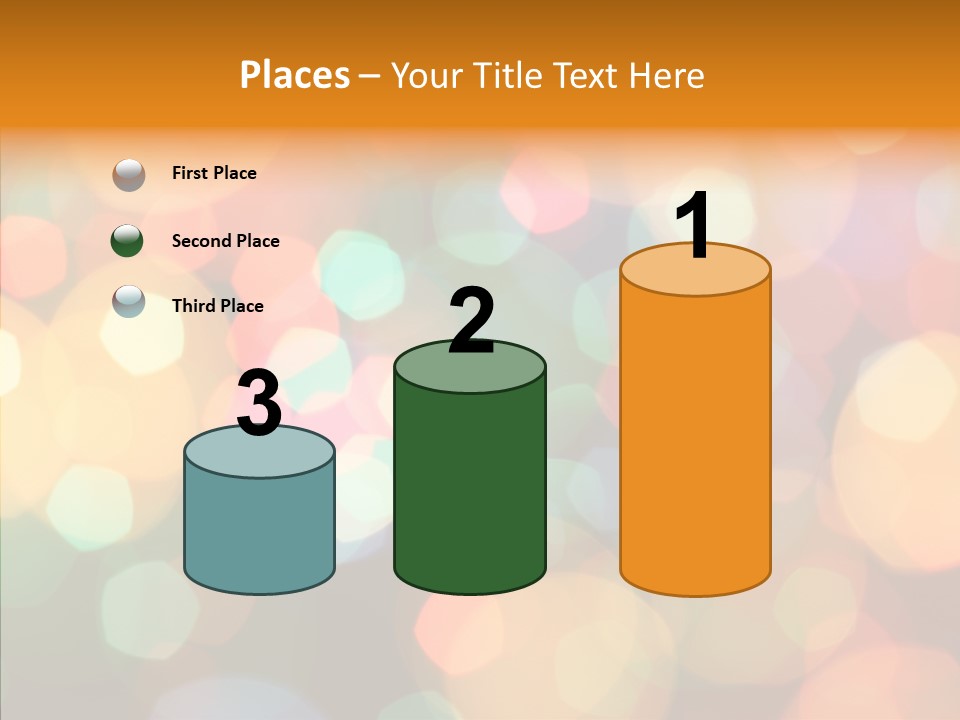 Illuminated Shine Light PowerPoint Template