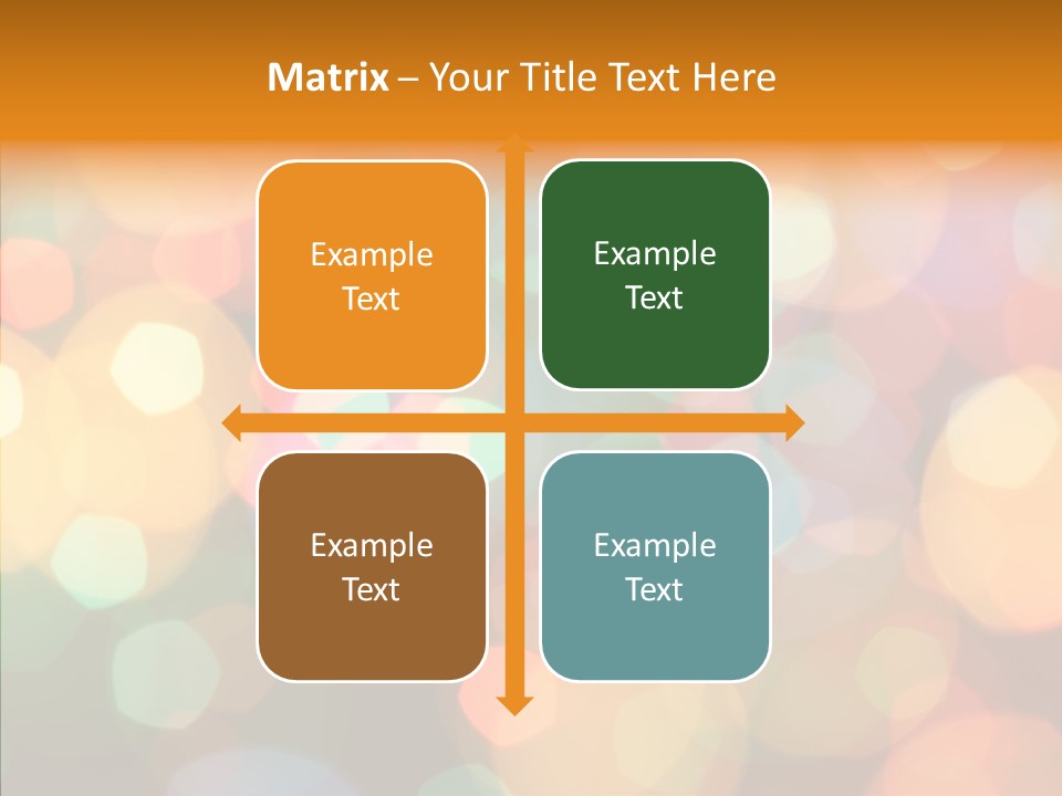 Illuminated Shine Light PowerPoint Template