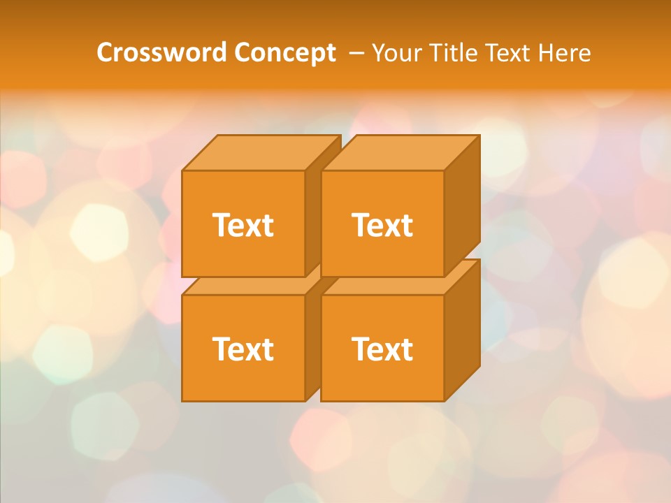 Illuminated Shine Light PowerPoint Template