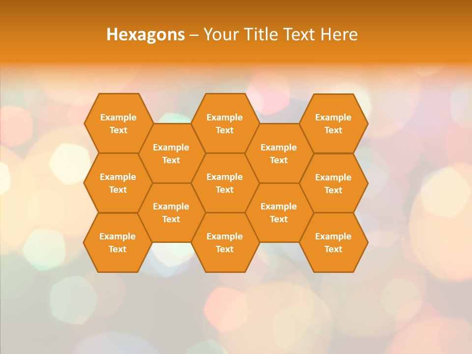 Illuminated Shine Light PowerPoint Template