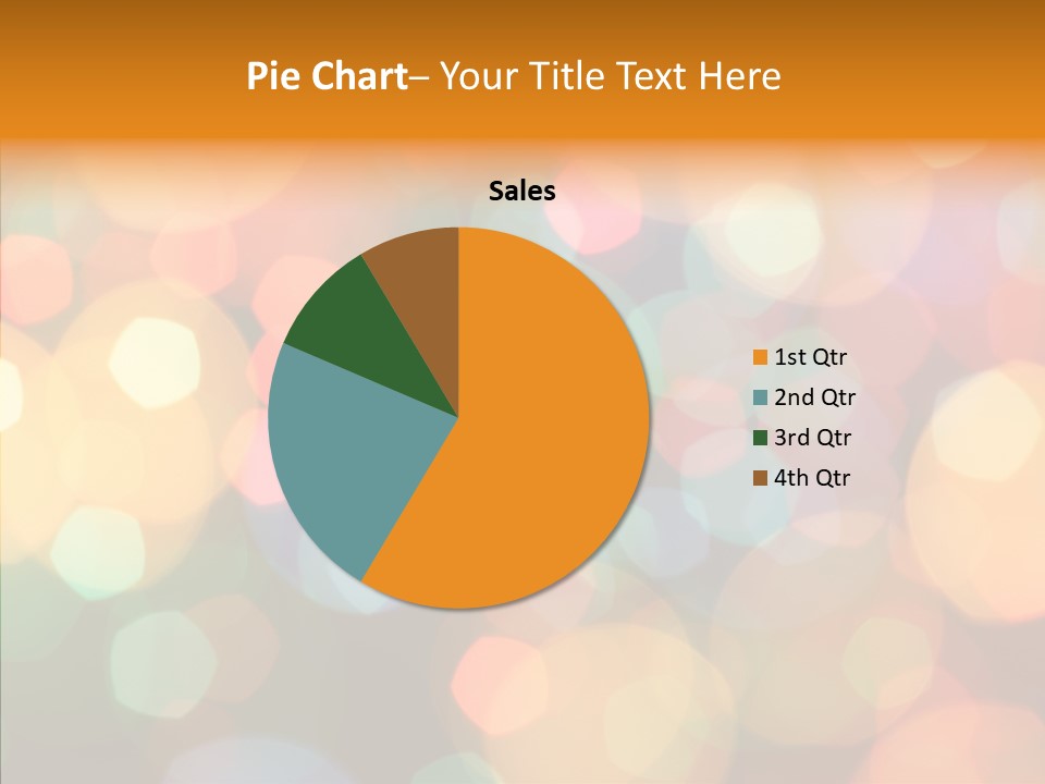 Illuminated Shine Light PowerPoint Template
