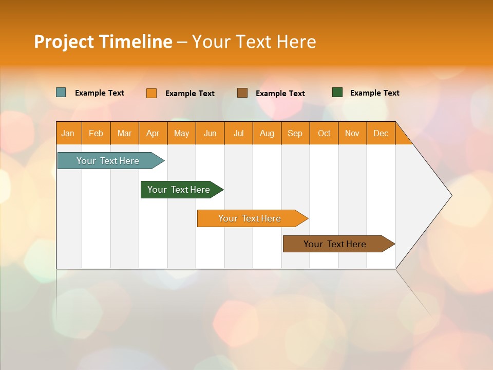 Illuminated Shine Light PowerPoint Template