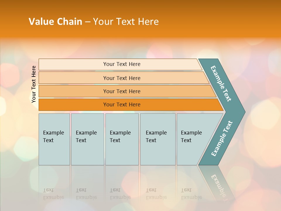 Illuminated Shine Light PowerPoint Template