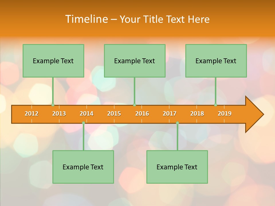Illuminated Shine Light PowerPoint Template