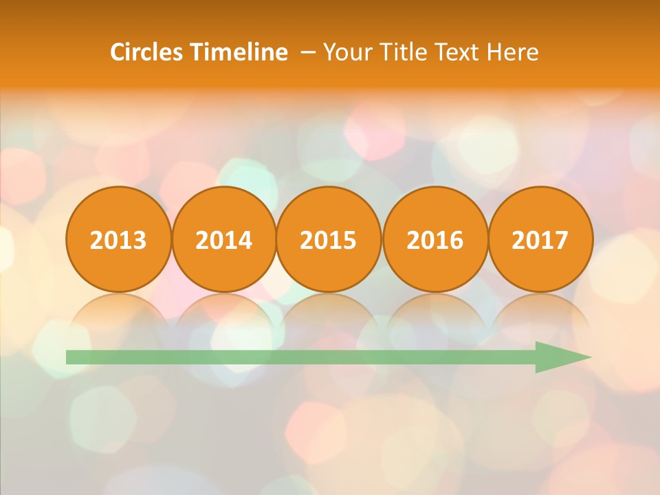Illuminated Shine Light PowerPoint Template