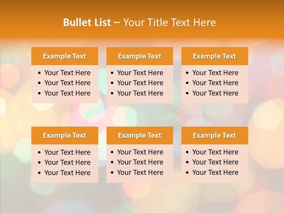 Illuminated Shine Light PowerPoint Template