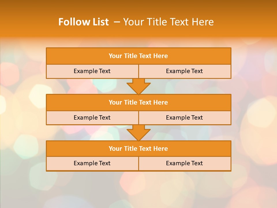 Illuminated Shine Light PowerPoint Template