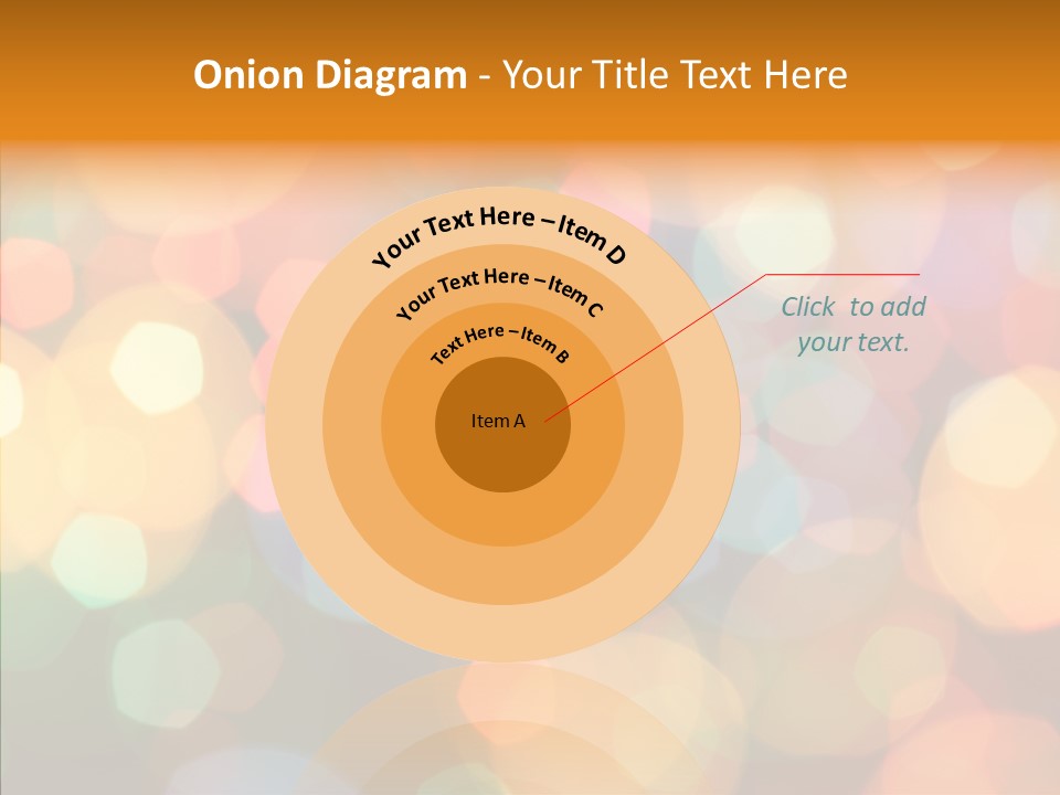 Illuminated Shine Light PowerPoint Template