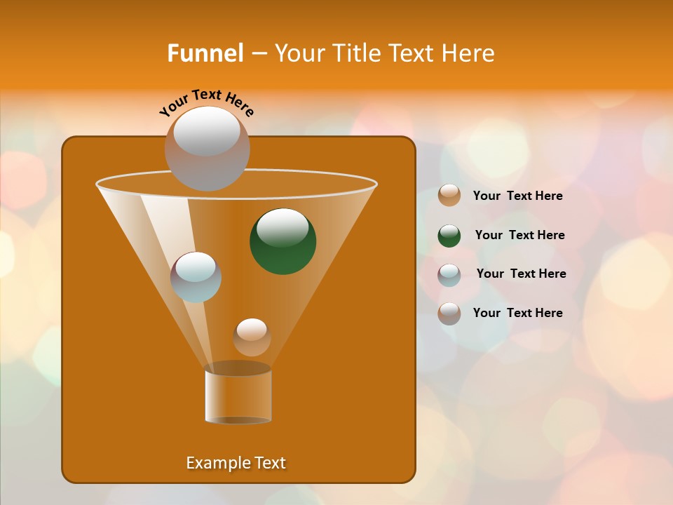 Illuminated Shine Light PowerPoint Template