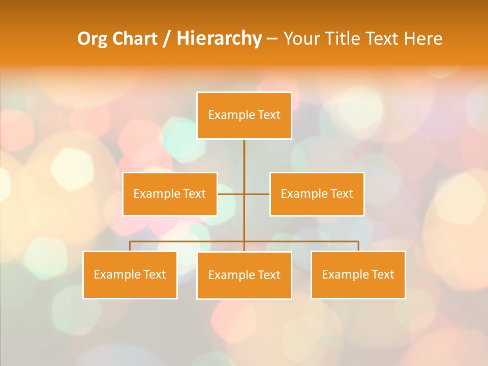 Illuminated Shine Light PowerPoint Template