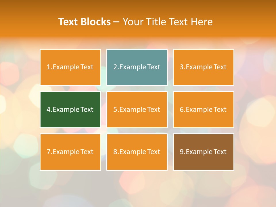 Illuminated Shine Light PowerPoint Template