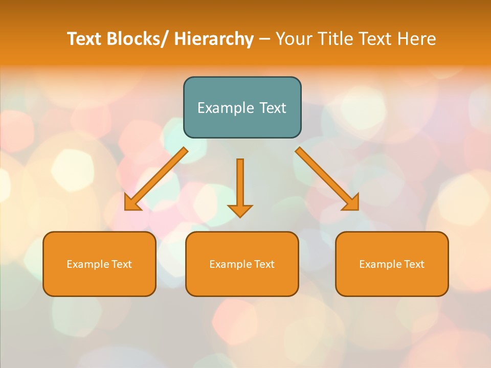 Illuminated Shine Light PowerPoint Template