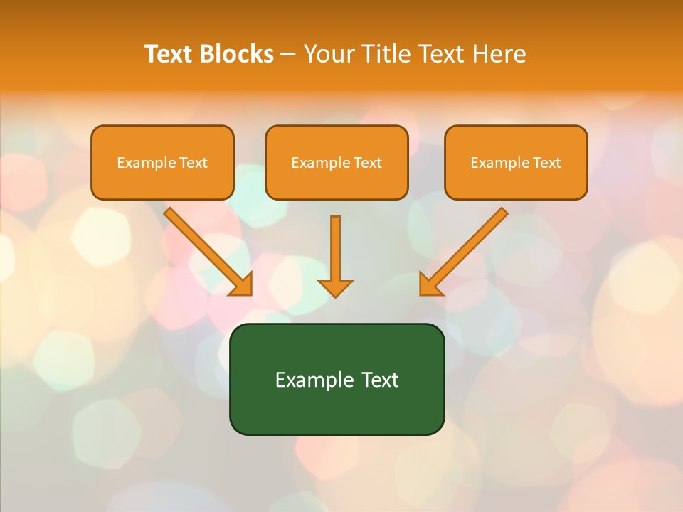 Illuminated Shine Light PowerPoint Template