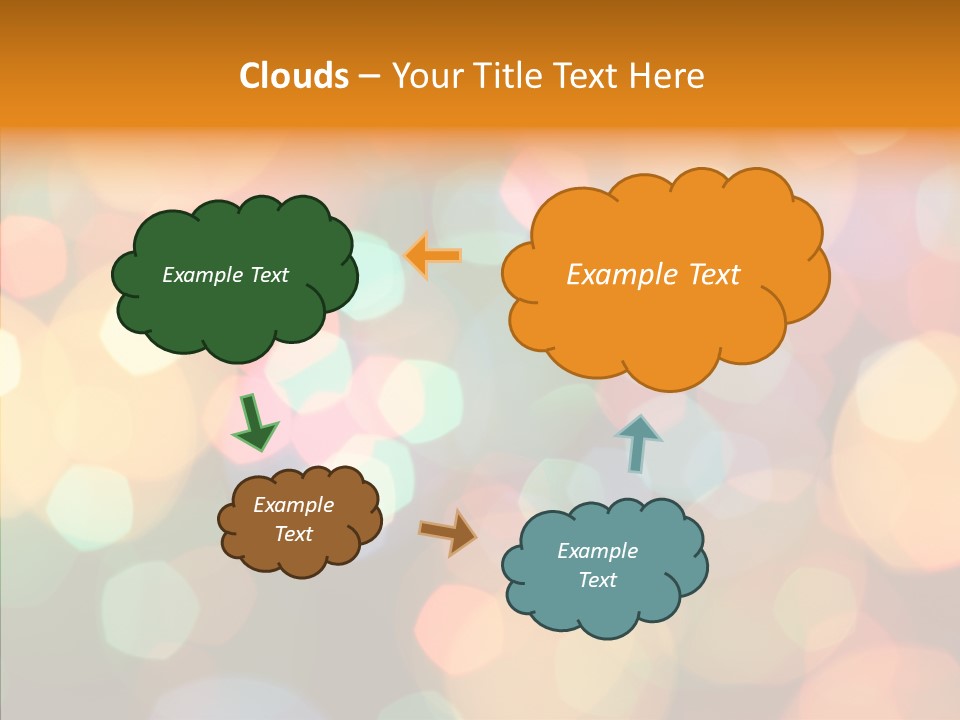 Illuminated Shine Light PowerPoint Template