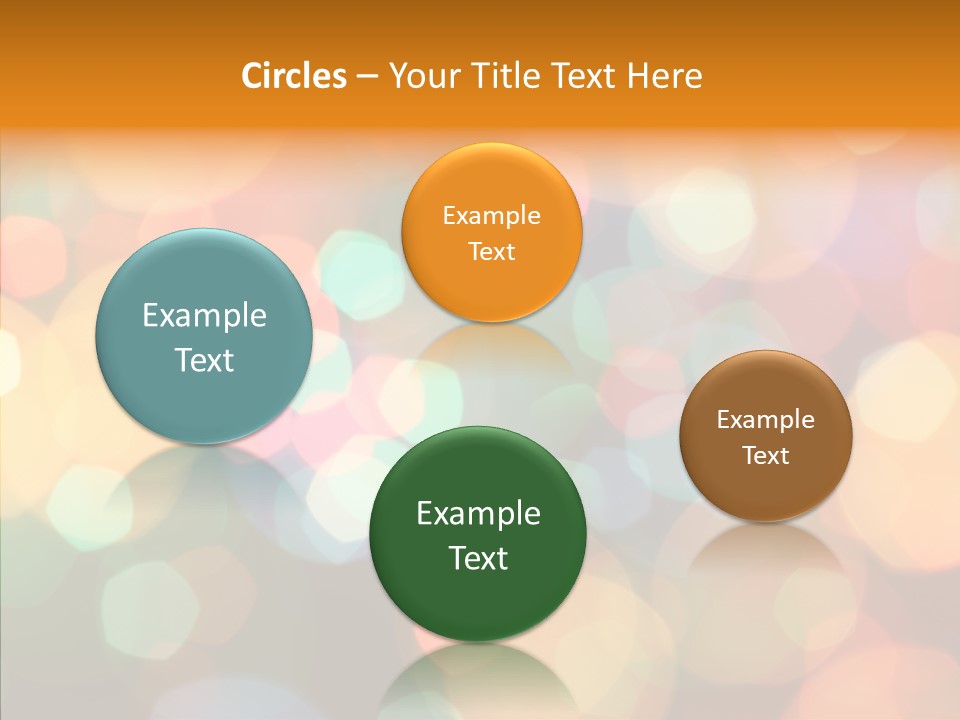 Illuminated Shine Light PowerPoint Template
