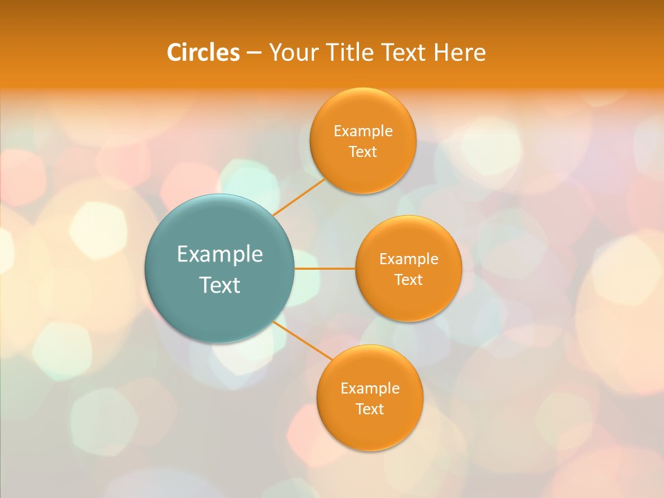 Illuminated Shine Light PowerPoint Template