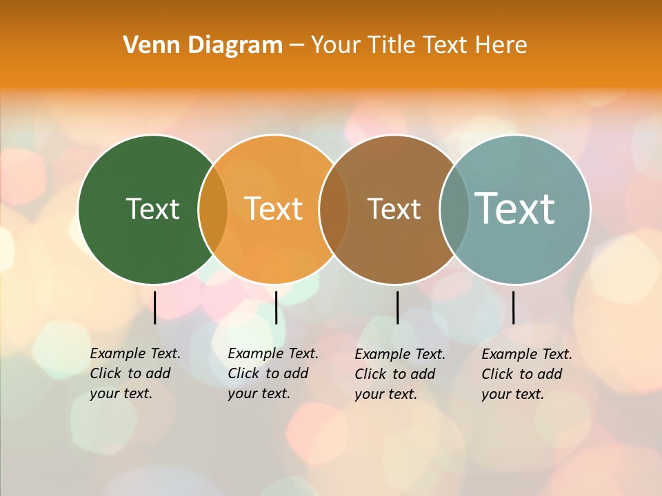 Illuminated Shine Light PowerPoint Template