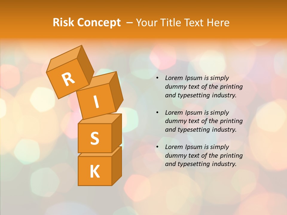 Illuminated Shine Light PowerPoint Template