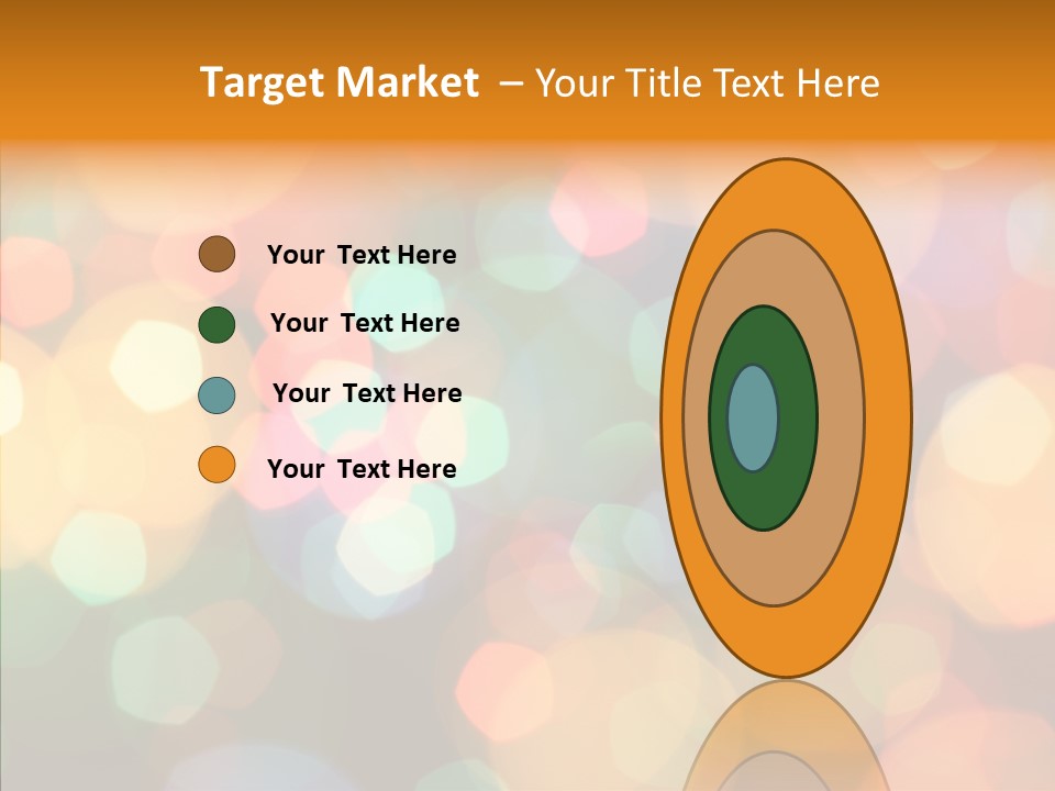 Illuminated Shine Light PowerPoint Template