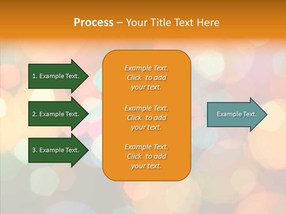 Illuminated Shine Light PowerPoint Template