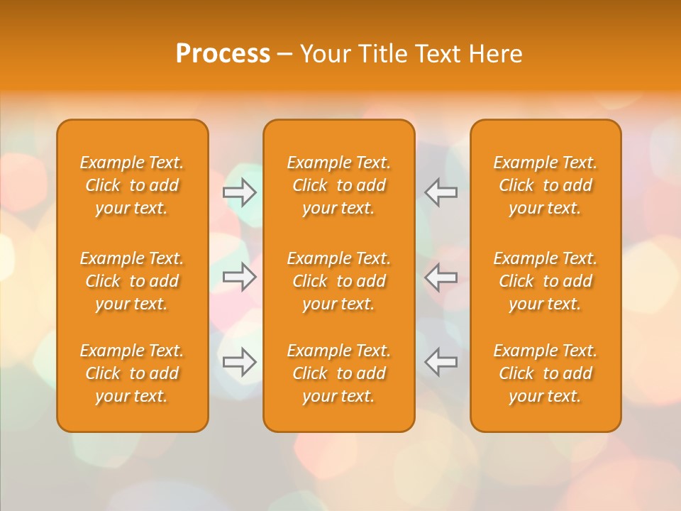 Illuminated Shine Light PowerPoint Template