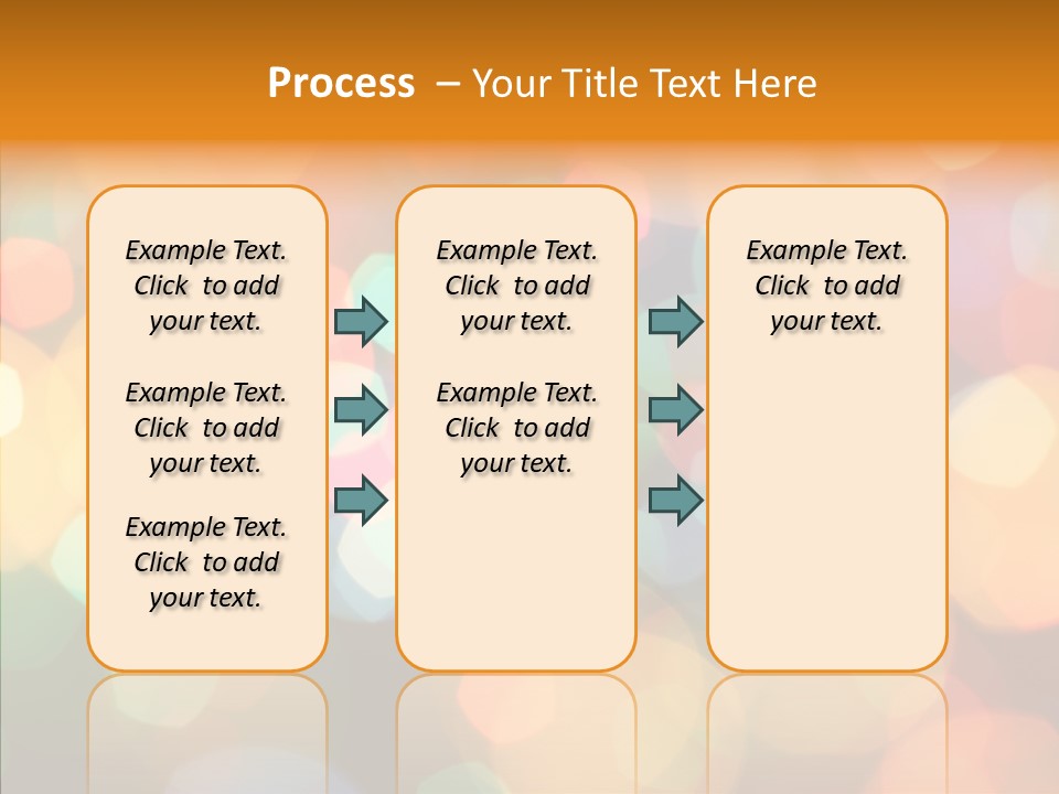 Illuminated Shine Light PowerPoint Template