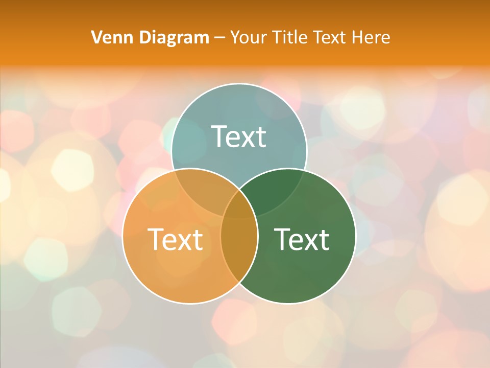 Illuminated Shine Light PowerPoint Template