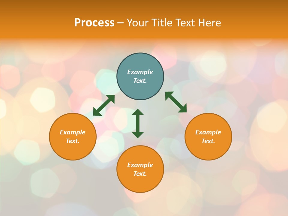 Illuminated Shine Light PowerPoint Template