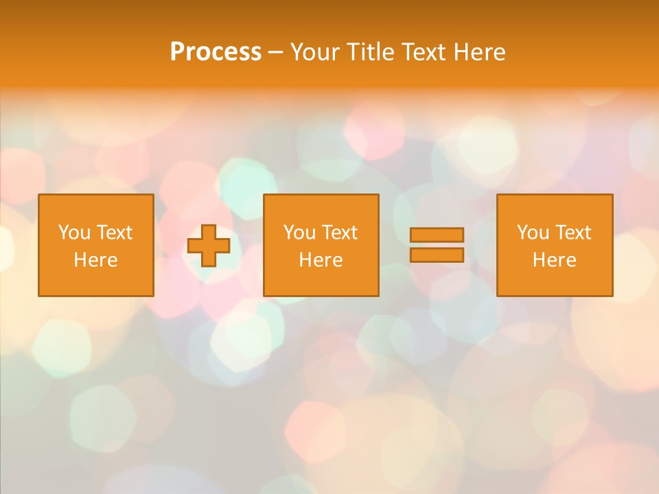 Illuminated Shine Light PowerPoint Template