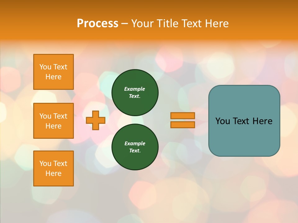 Illuminated Shine Light PowerPoint Template