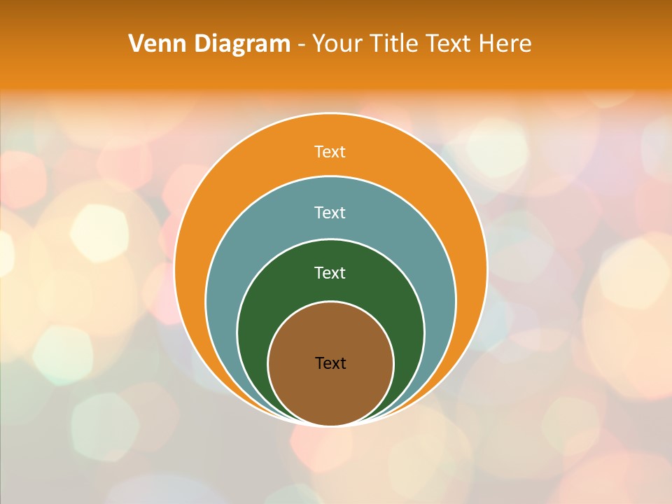 Illuminated Shine Light PowerPoint Template