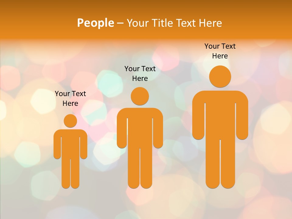 Illuminated Shine Light PowerPoint Template