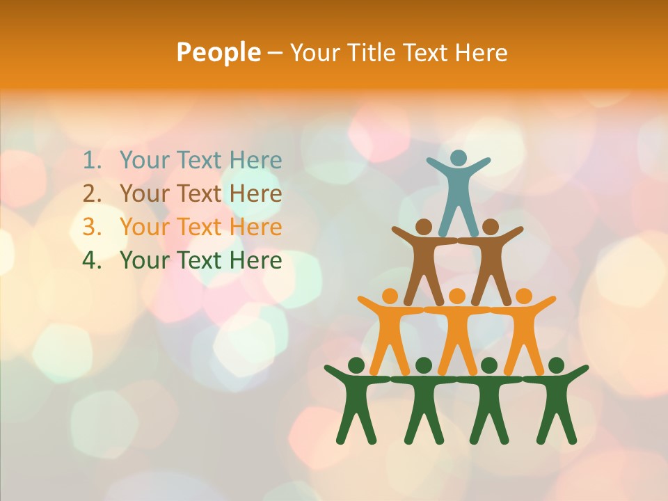 Illuminated Shine Light PowerPoint Template