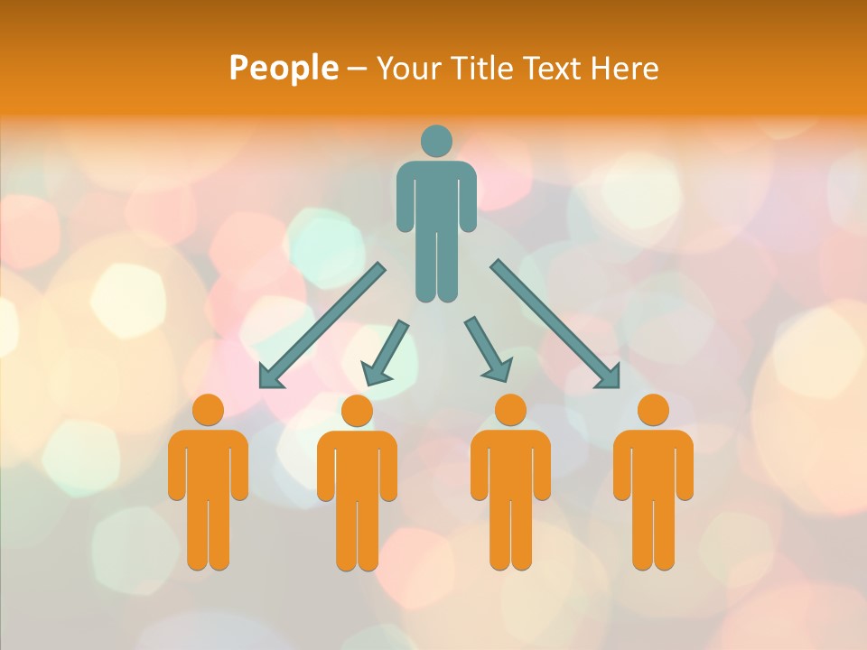 Illuminated Shine Light PowerPoint Template