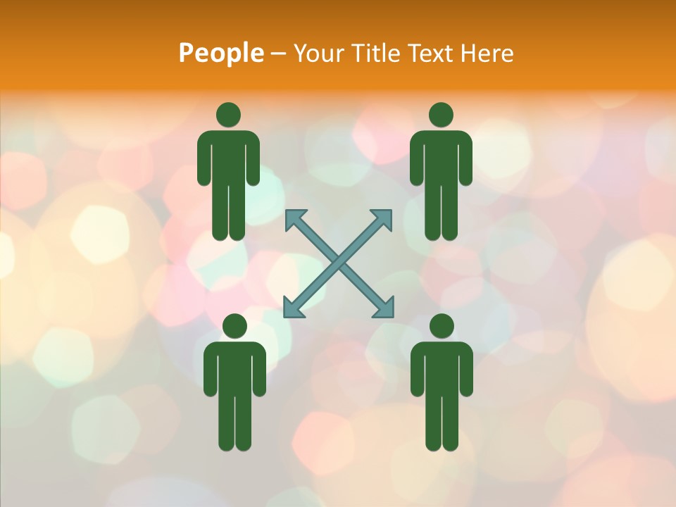 Illuminated Shine Light PowerPoint Template