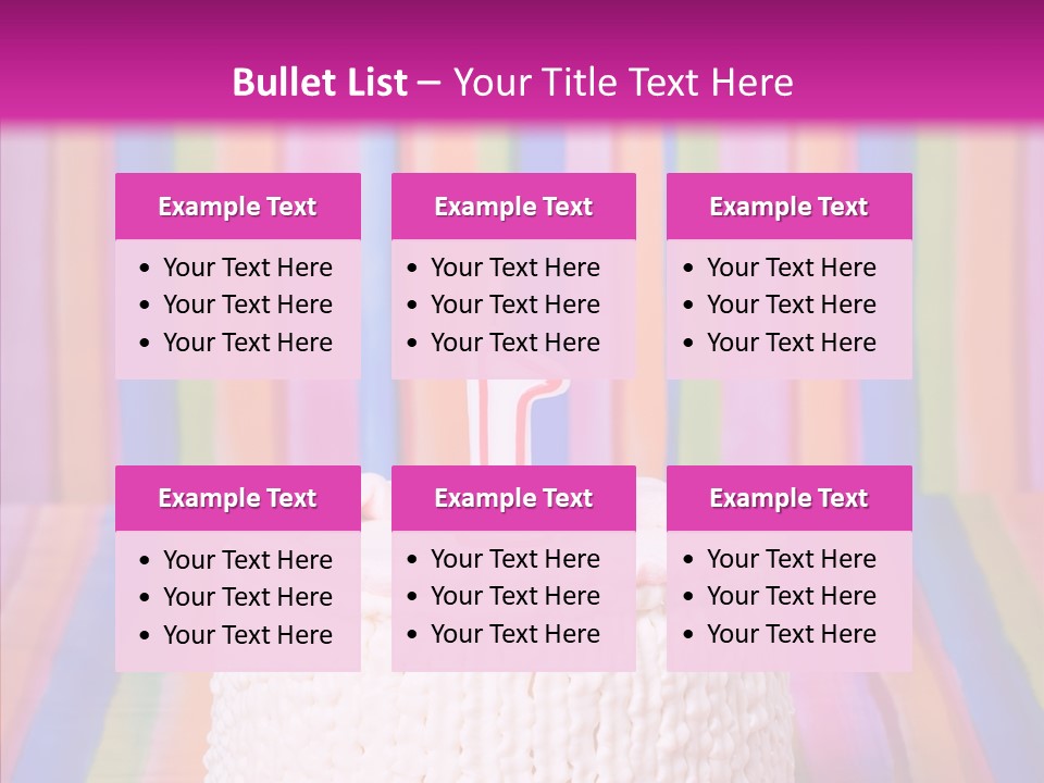 Place Enjoy Colorful PowerPoint Template