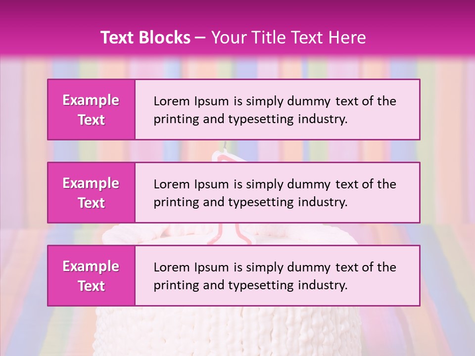 Place Enjoy Colorful PowerPoint Template