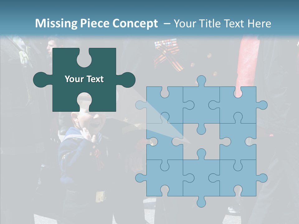 Conventional Parade Mercenaries PowerPoint Template