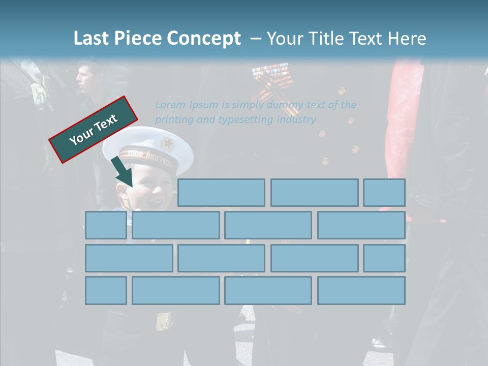 Conventional Parade Mercenaries PowerPoint Template