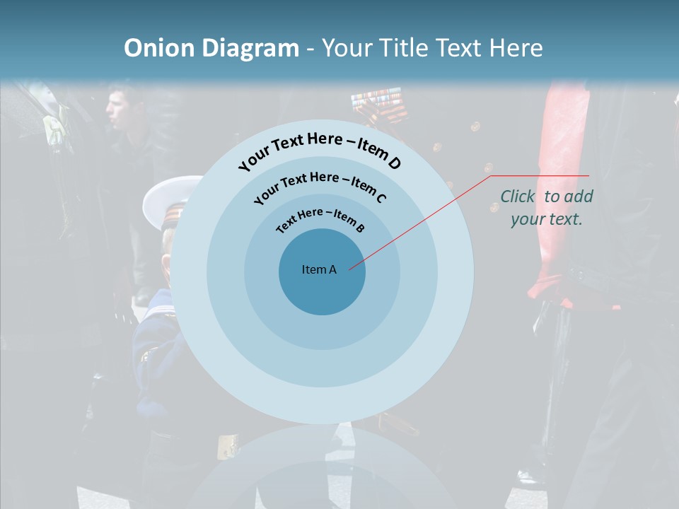 Conventional Parade Mercenaries PowerPoint Template