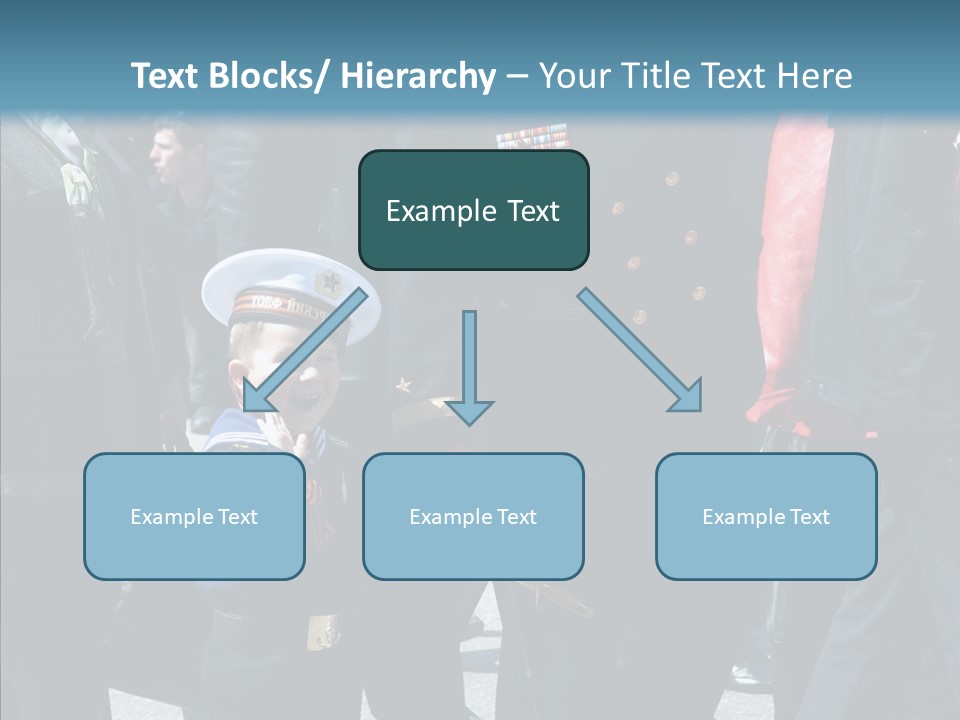 Conventional Parade Mercenaries PowerPoint Template